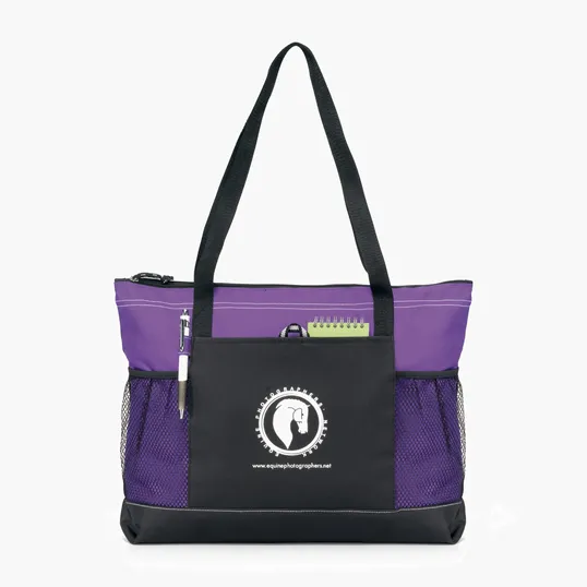 Select Zippered Tote, 600D Polyester — view 11