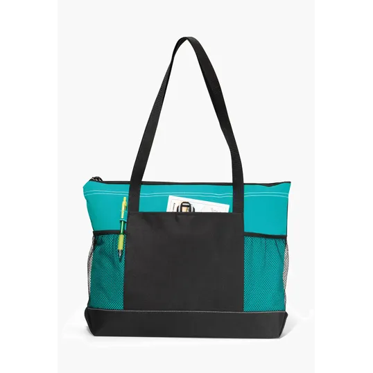 Select Zippered Tote, 600D Polyester — view 7