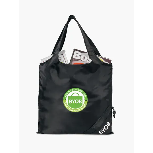 Latitudes Foldaway Shopper Tote — view 8