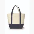 Seaside Zippered Cotton Tote — view 2