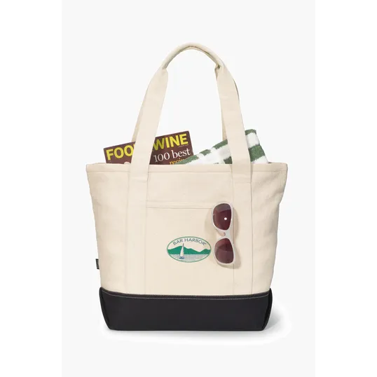 Cotton Zippered Tote — view 5