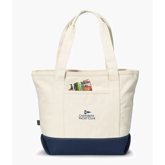 Cotton Zippered Tote — view 6