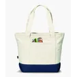 Cotton Zippered Tote — view 2