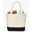 Cotton Zippered Tote