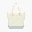 Cotton Zippered Tote — view 4