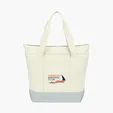 Cotton Zippered Tote — view 8