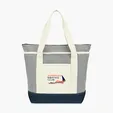 Cotton Zippered Tote — view 7