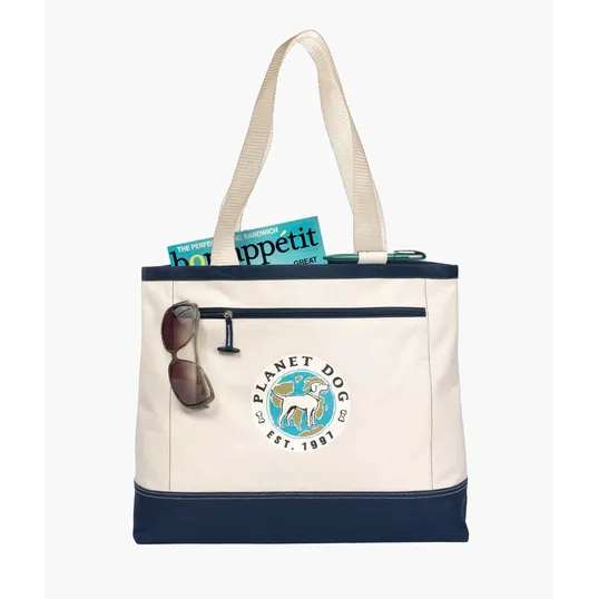 Utility Tote with Removable Storage Pouch — view 2