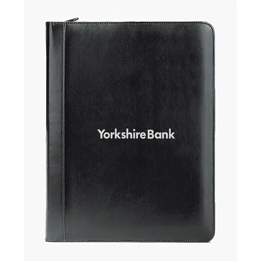 Writer's Ringfolio Zippered Padfolio with Pen Loop — view 2