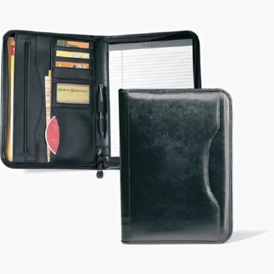 Deluxe Executive Vintage Leather Padfolio