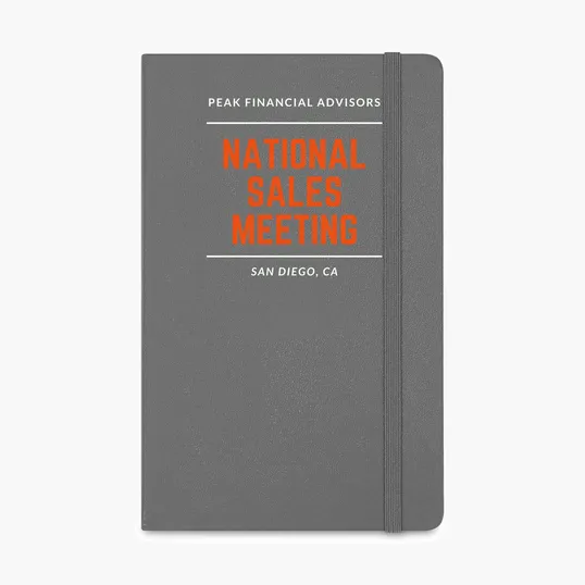 Moleskine® Hard Cover Ruled Large Notebook — view 22