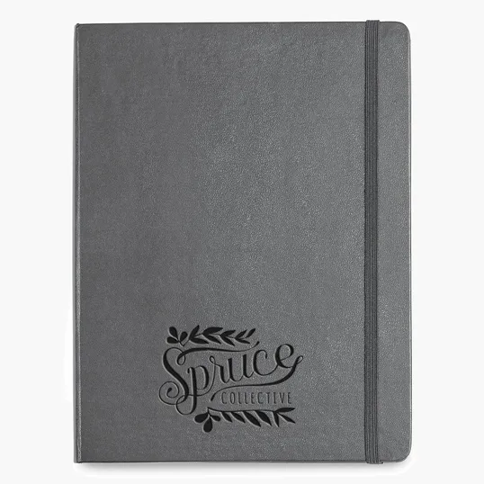 Moleskine® Hard Cover Ruled X-Large Notebook — view 7