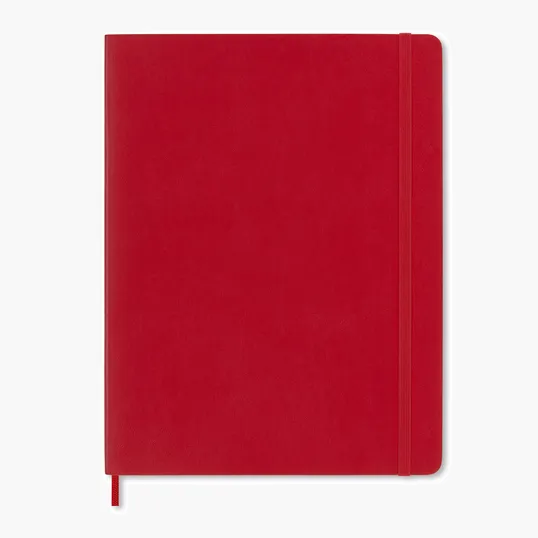 Moleskine® Soft Cover Ruled X-Large Notebook — view 3