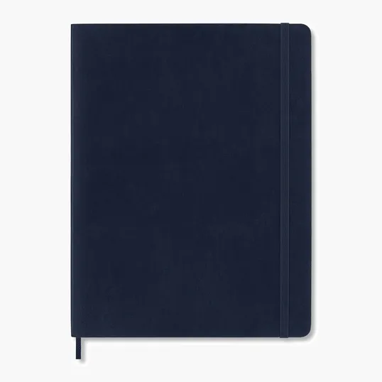 Moleskine® Soft Cover Ruled X-Large Notebook — view 2