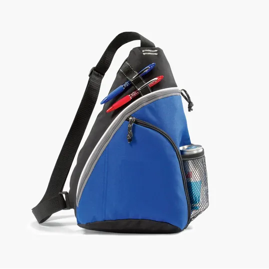 Wave Sling Bag with Adjustable Strap and Mesh Pocket — view 2