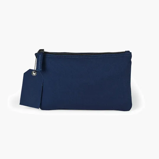 Avery Cotton Zippered Pouch — view 3