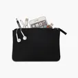 Avery Cotton Zippered Pouch — view 2