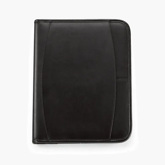 Contemporary Leather Writing Pad with Organizer