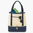 Coastal Cotton Insulated Tote