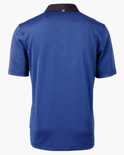 Virtue Recycled Micro Stripe Featherlight Pique Big & Tall Polo — view 18