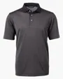 Virtue Recycled Micro Stripe Featherlight Pique Big & Tall Polo — view 8