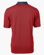 Virtue Recycled Micro Stripe Featherlight Pique Big & Tall Polo — view 17
