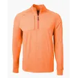 Adapt Recycled Soft Knit Stretch Big & Tall Heathered Quarter Zip Pullover — view 12