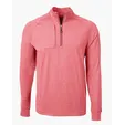 Adapt Recycled Soft Knit Stretch Big & Tall Heathered Quarter Zip Pullover — view 14
