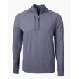 Adapt Recycled Soft Knit Stretch Big & Tall Heathered Quarter Zip Pullover — view 16