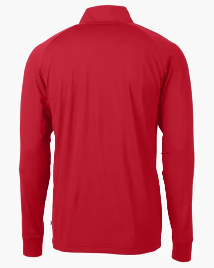Adapt Recycled Soft Knit Stretch Men's Big & Tall Quarter Zip Pullover — view 16