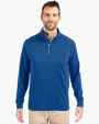 Adapt Recycled Soft Knit Stretch Men's Big & Tall Quarter Zip Pullover — view 5