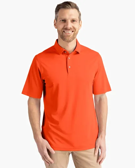 Virtue Epic Confidence Recycled Pique Men's Big & Tall Polo — view 3