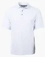 Virtue Recycled Tile Print Featherlight Pique Big & Tall Polo — view 7
