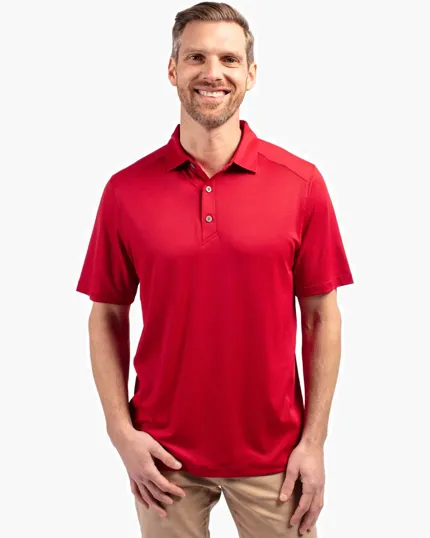 Forge Recycled Four-Way Stretch Men's Big & Tall Polo — view 2
