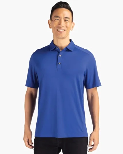 Forge Recycled Four-Way Stretch Men's Big & Tall Polo — view 11