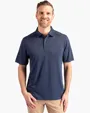 Forge Recycled Four-Way Stretch Men's Big & Tall Polo — view 9