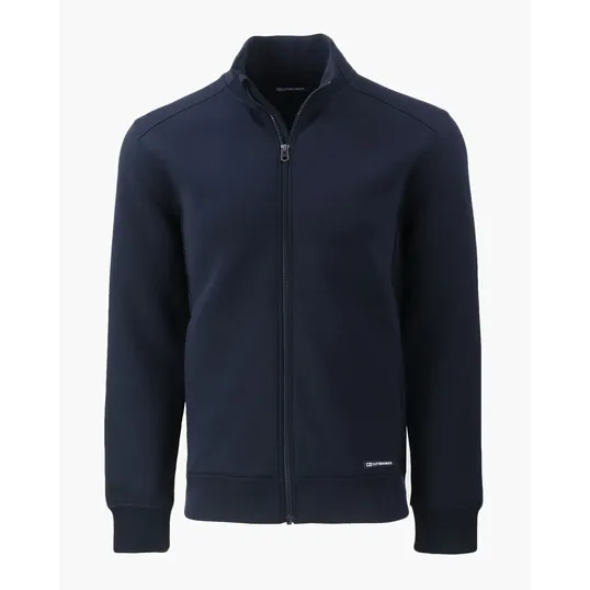 Roam Recycled Buttery-Soft Knit Full Zip Jacket, Big & Tall — view 3