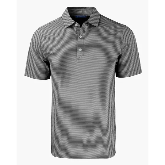 Forge Recycled Double Stripe Four-Way Stretch Men's Big & Tall Polo — view 8