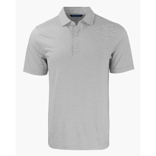Forge Recycled Double Stripe Four-Way Stretch Men's Big & Tall Polo — view 12