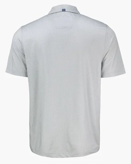 Pike Recycled Shadow Check Print Big & Tall Polo — view 11