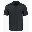 Pike Recycled Shadow Check Print Big & Tall Polo — view 4