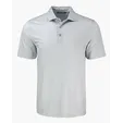 Pike Recycled Shadow Check Print Big & Tall Polo — view 8