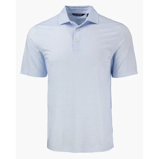 Pike Recycled Diamond Dot Print Men's Big & Tall Polo — view 5