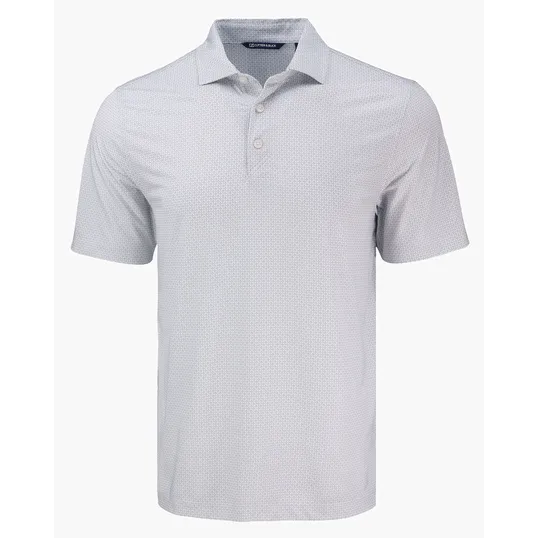 Pike Recycled Diamond Dot Print Men's Big & Tall Polo — view 8