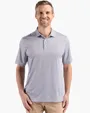 Pike Recycled Diamond Dot Print Men's Big & Tall Polo — view 2