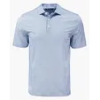 Pike Recycled Diamond Dot Print Men's Big & Tall Polo — view 7