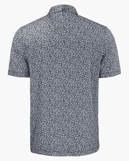 Pike Recycled Flora Print Big & Tall Polo — view 12