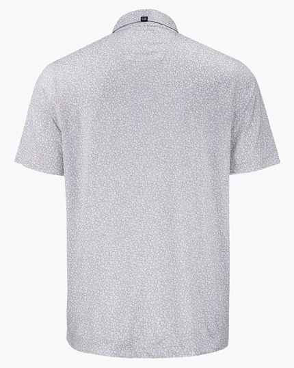Pike Recycled Flora Print Big & Tall Polo — view 15