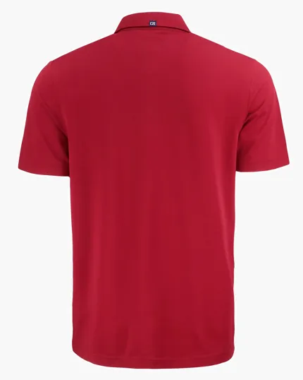 Advantage Refresh Recycled Cotton-Blend Pique Men's Big & Tall Polo — view 9