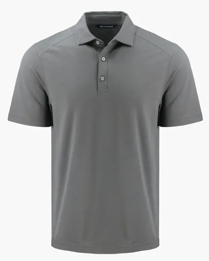 Advantage Refresh Recycled Cotton-Blend Pique Men's Big & Tall Polo — view 4